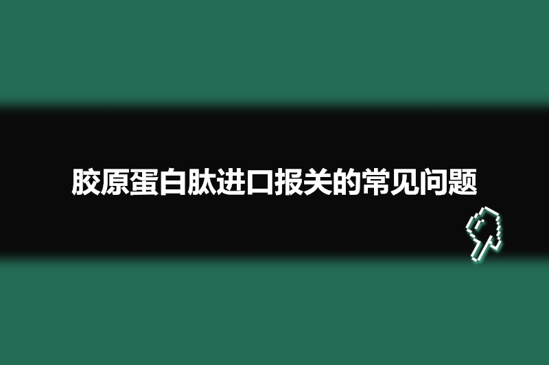 胶原蛋白肽进口报关的常见问题.jpg